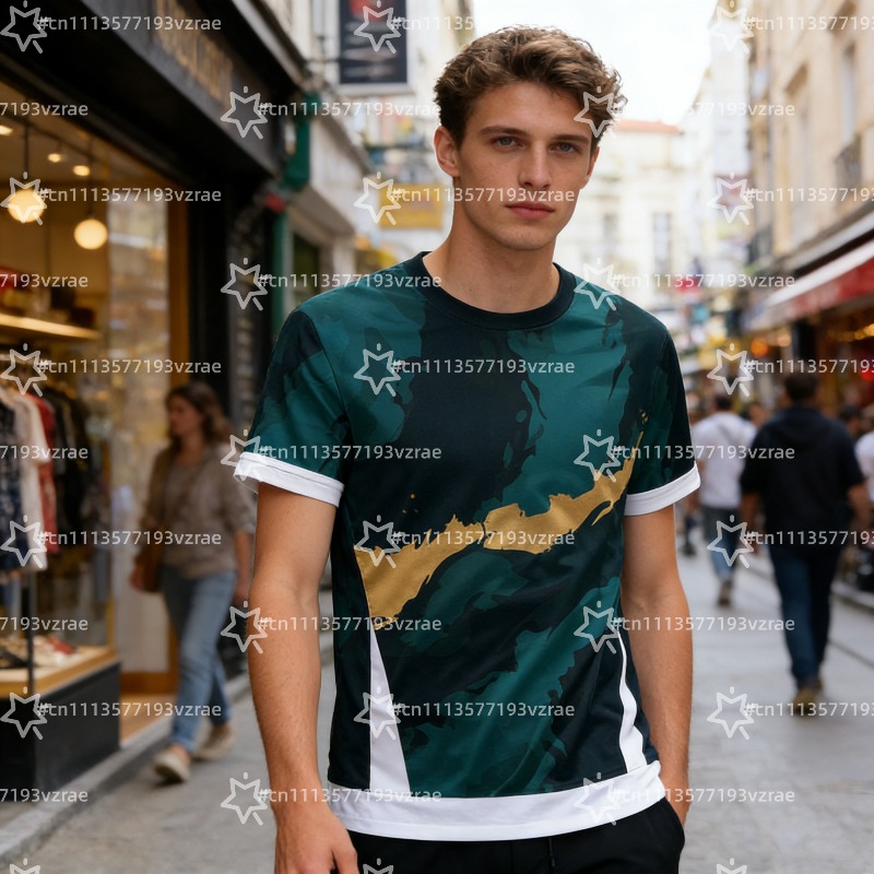 Table Tennis Graphics - Fashion Geometric Graphic Sports T Shirts