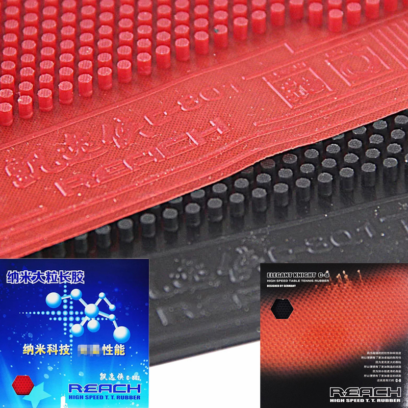 Table Tennis Height - Reach C-8 C-801 Table-tennis Rubber OX