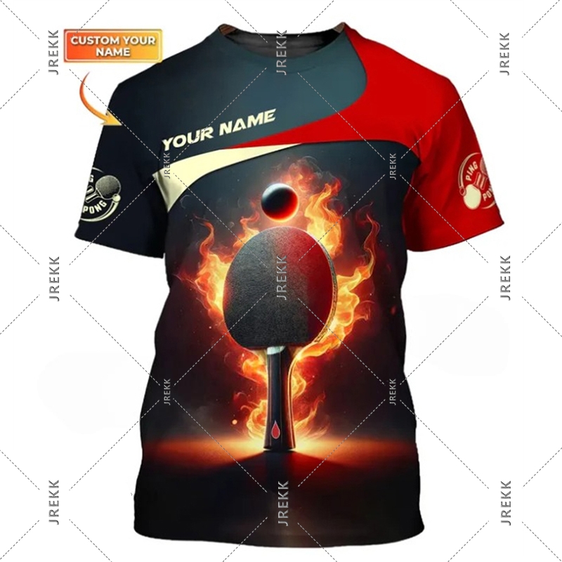 Table Tennis Jersey Butterfly - Table Tennis T Shirt For Men