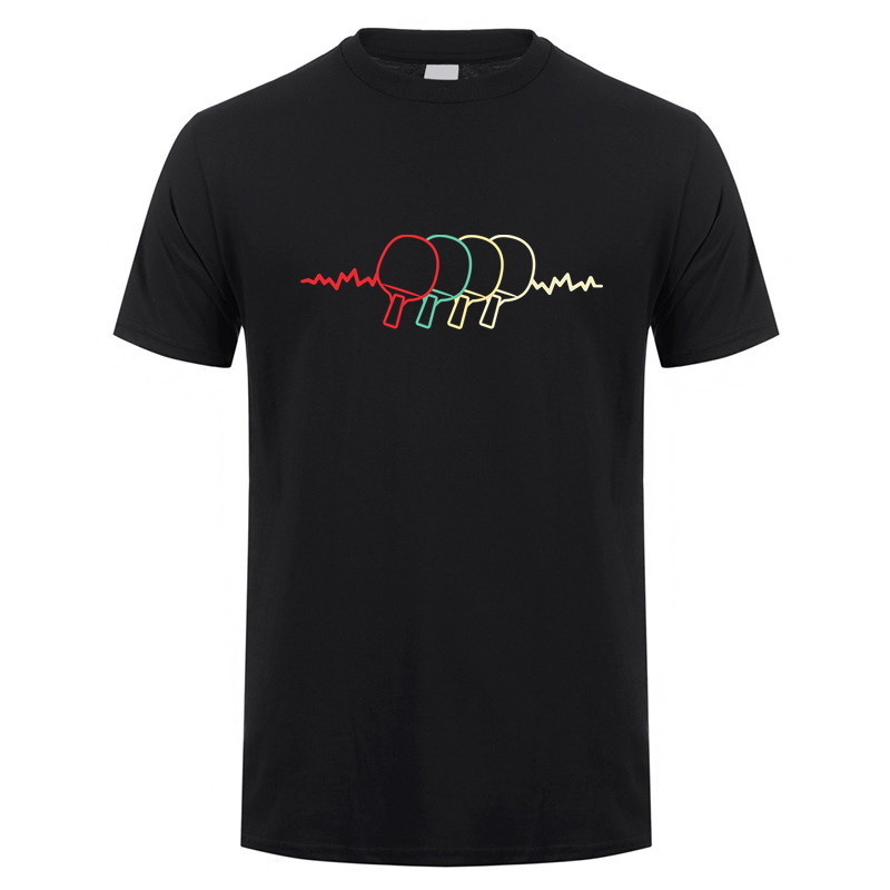 Table Tennis Graphics - Women's Short-sleeved Table Tennis T-shirt with