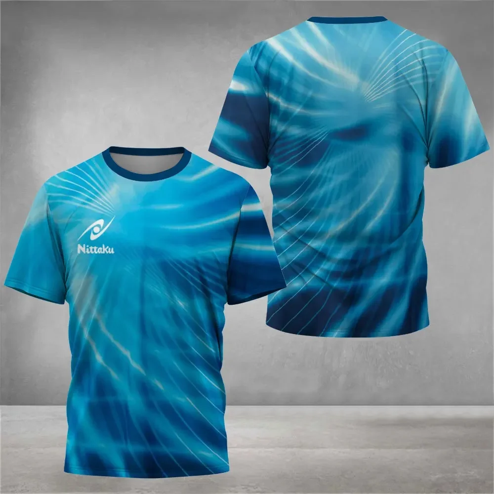 Table Tennis Jersey Butterfly - Men's Nittaku Table Tennis T-shirt Victory