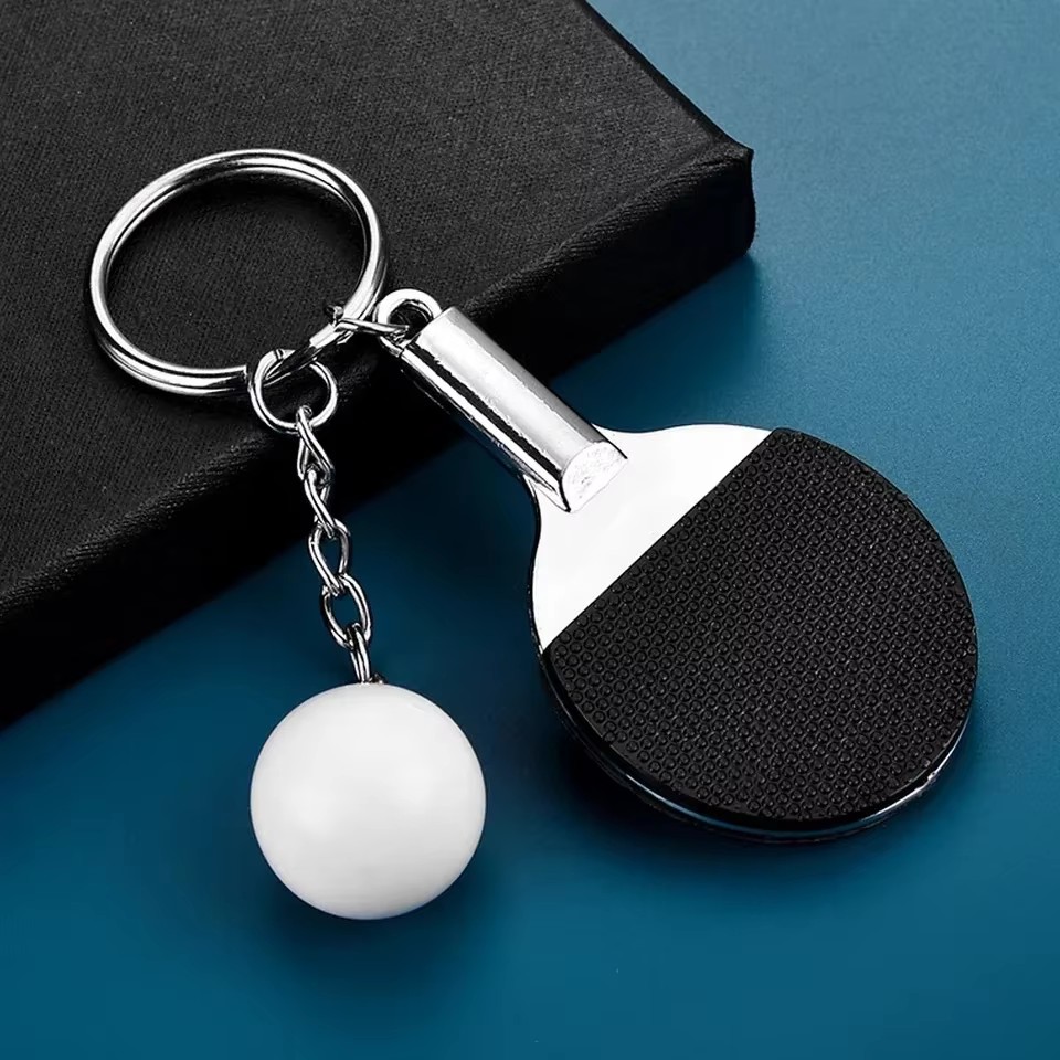 Creative Cute Mini Table Tenni - Table Tennis Keychain ulasan dan harga
