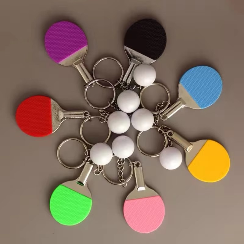 Creative Cute Mini Table Tenni - Table Tennis Keychain ulasan dan harga