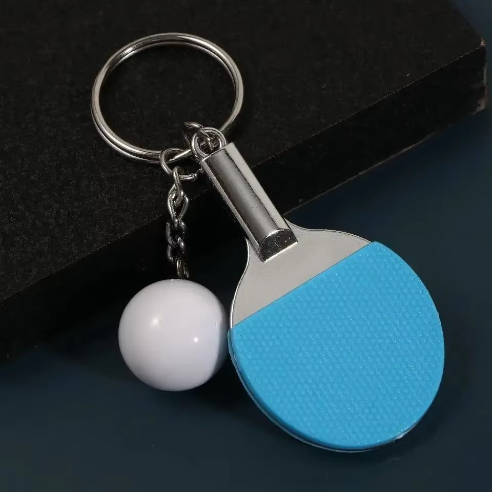 Creative Cute Mini Table Tenni - Table Tennis Keychain ulasan dan harga