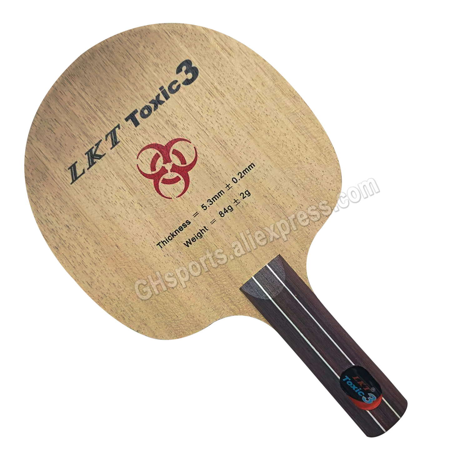 Original LKT Toxic3 Chop Type  - Table Tennis Form ulasan dan harga