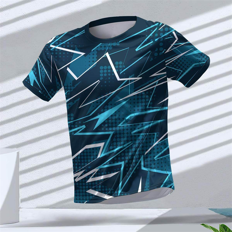 Summer Simple Geometric Graphi - Table Tennis Graphics ulasan dan harga