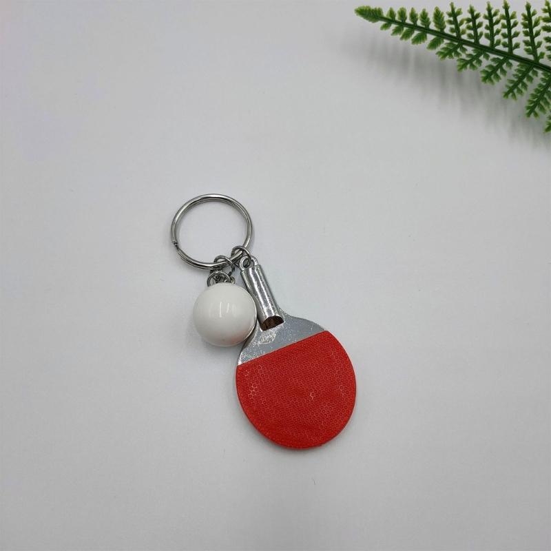 Q39E Sport Mini Metal Table Te - Table Tennis Keychain ulasan dan harga