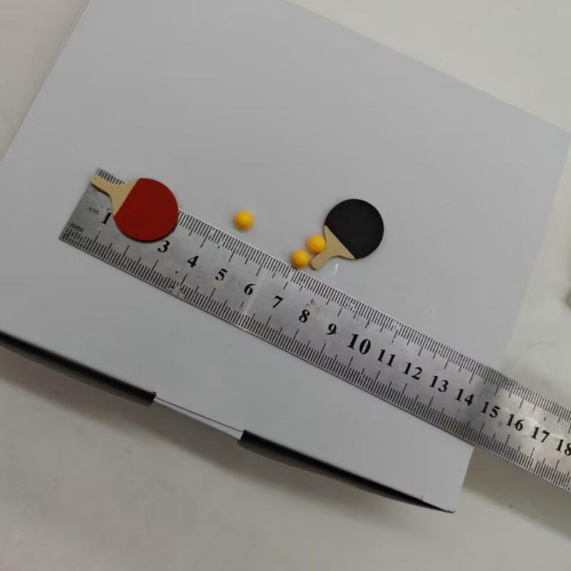 1Set Dollhouse Miniature Ping  - Table Tennis Umpire ulasan dan harga