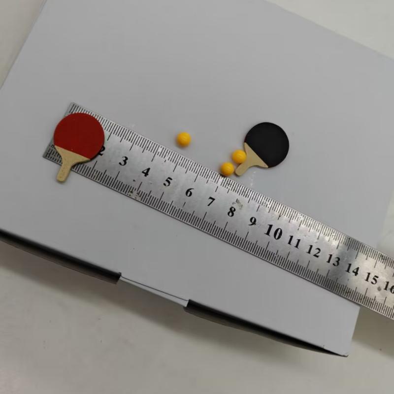 1Set Dollhouse Miniature Ping  - Table Tennis Umpire ulasan dan harga