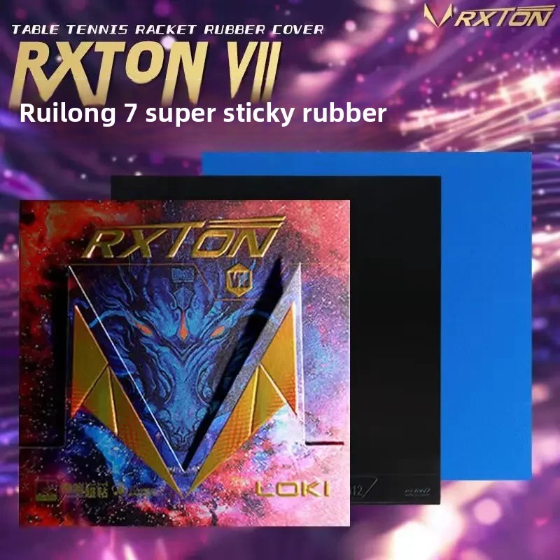 LOKI RXTON 7 Table Tennis Rubb - Table Tennis Db Rubbers ulasan dan harga