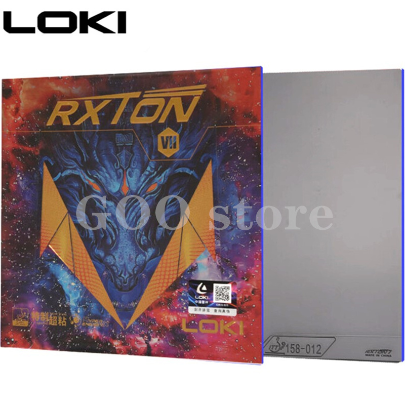 LOKI RXTON 7 Table Tennis Rubb - Table Tennis Db Rubbers ulasan dan harga