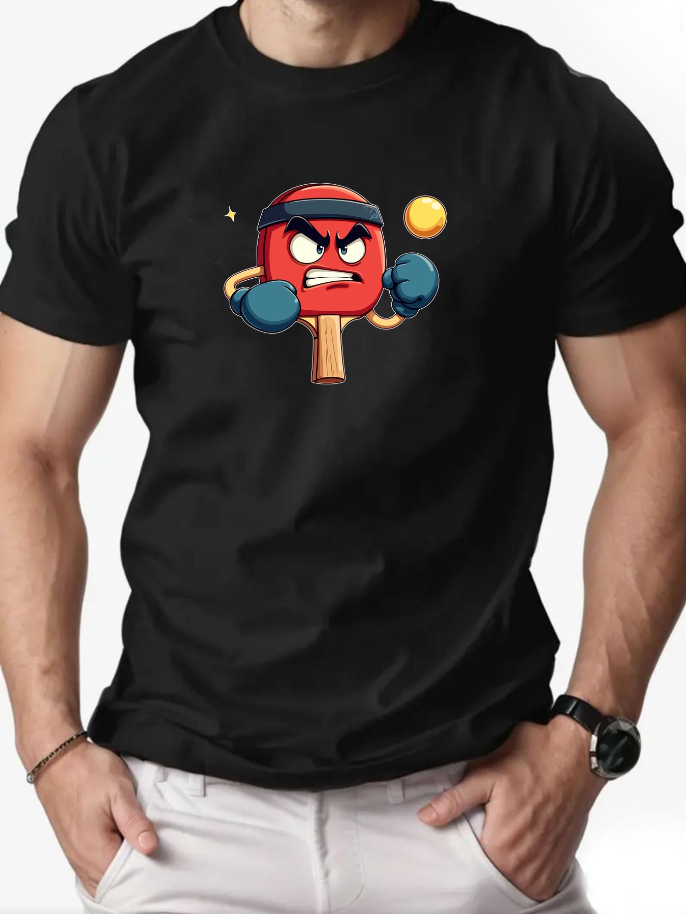 Funny Angry Table Tennis Paddl - Table Tennis Graphics ulasan dan harga