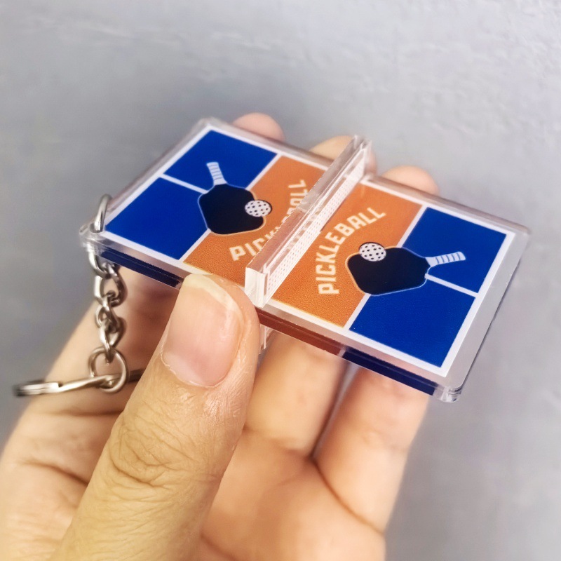Acrylic Badminton Tennis Keych - Table Tennis Keychain ulasan dan harga