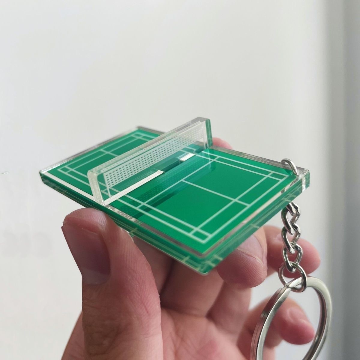 Acrylic Badminton Tennis Keych - Table Tennis Keychain ulasan dan harga