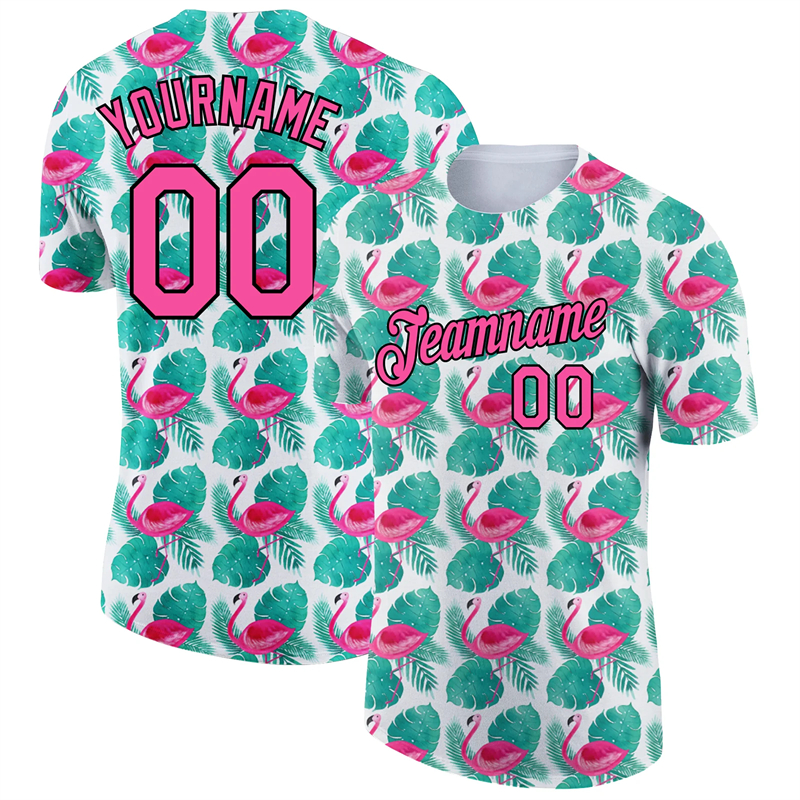 Flamingo Graphic 3D Print Cust - Table Tennis Jersey Butterfly ulasan dan harga
