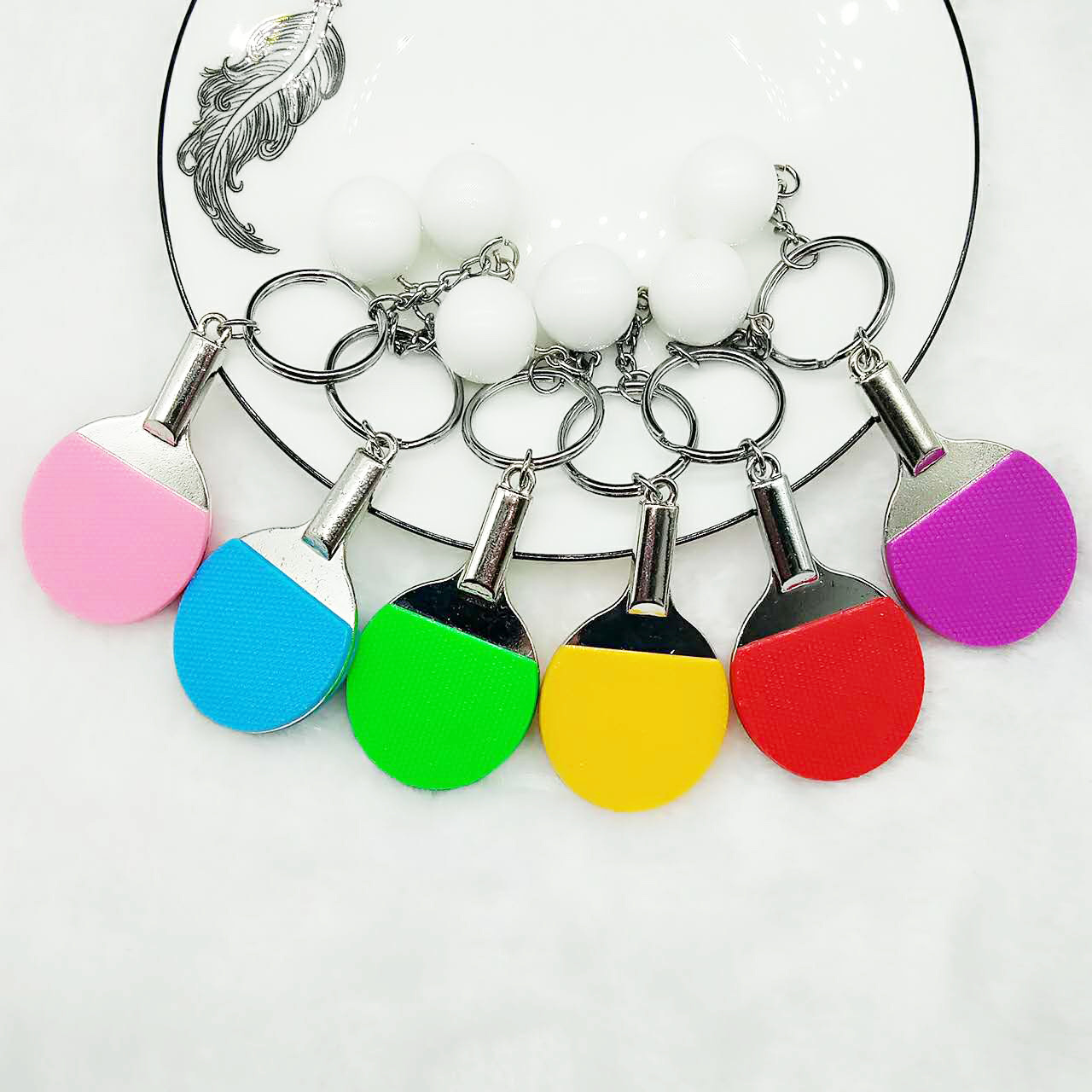 7Pcs Fashion Table Tennis Rack - Table Tennis Umpire ulasan dan harga