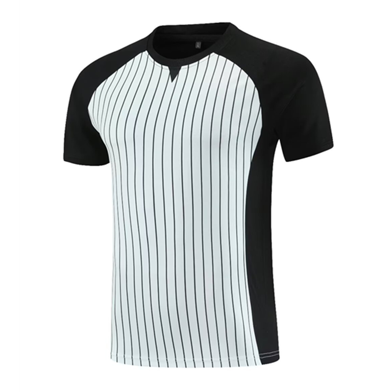 Stripe Referee Basketball Jers - Table Tennis Umpire ulasan dan harga