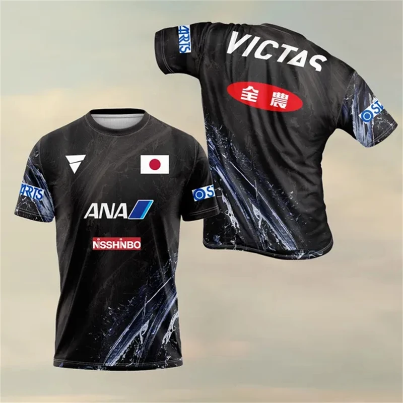 Fashionable and casual 3D prin - Table Tennis Jersey Butterfly ulasan dan harga