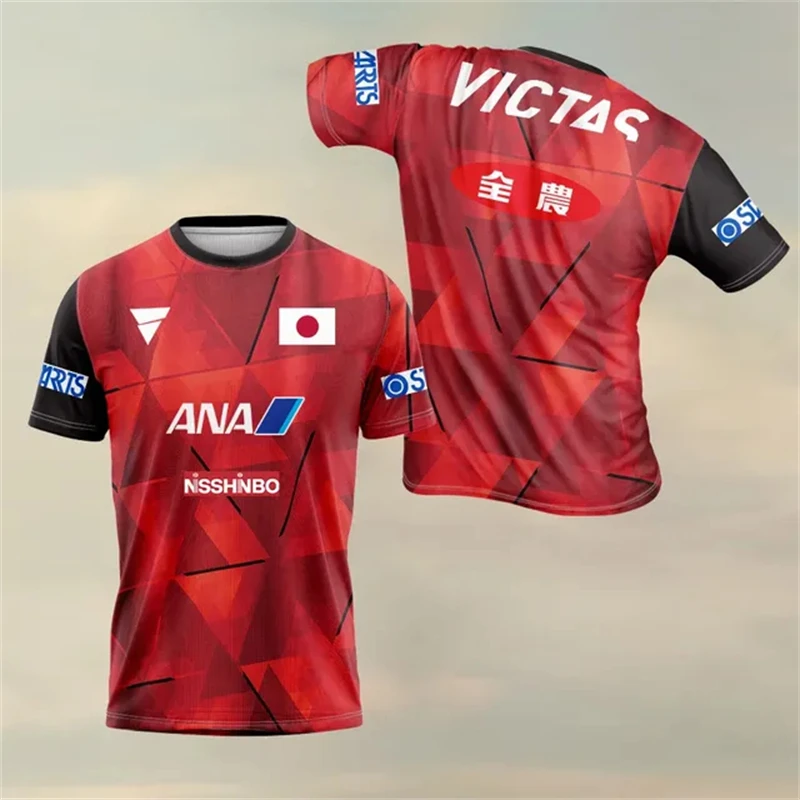 Fashionable and casual 3D prin - Table Tennis Jersey Butterfly ulasan dan harga