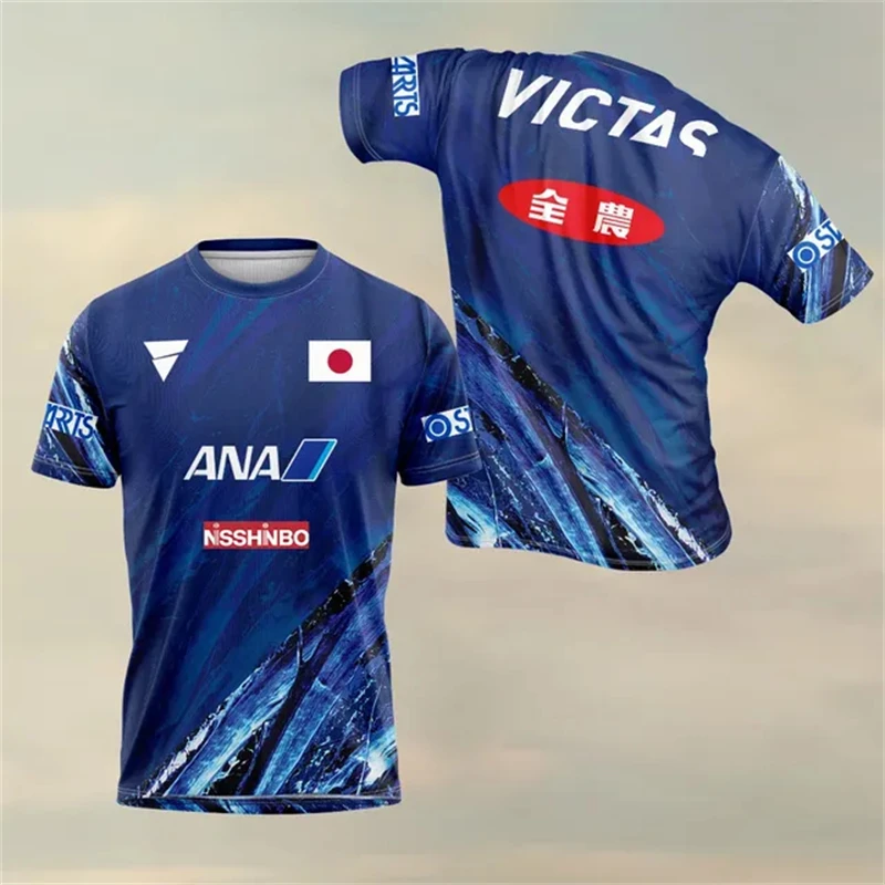 Fashionable and casual 3D prin - Table Tennis Jersey Butterfly ulasan dan harga