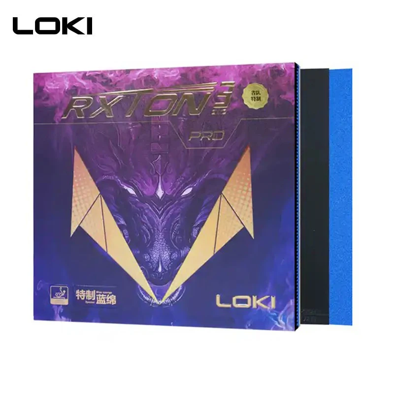 LOKI RXTON 3 Pro Blue Cake Spo - Table Tennis Db Rubbers ulasan dan harga
