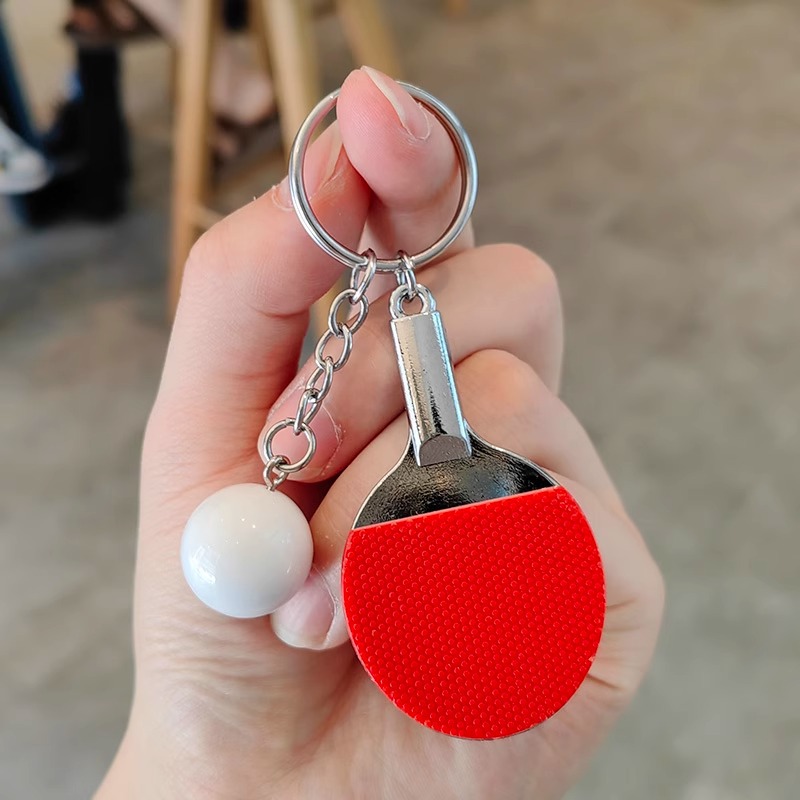 Creative Simulation Table Tenn - Table Tennis Keychain ulasan dan harga