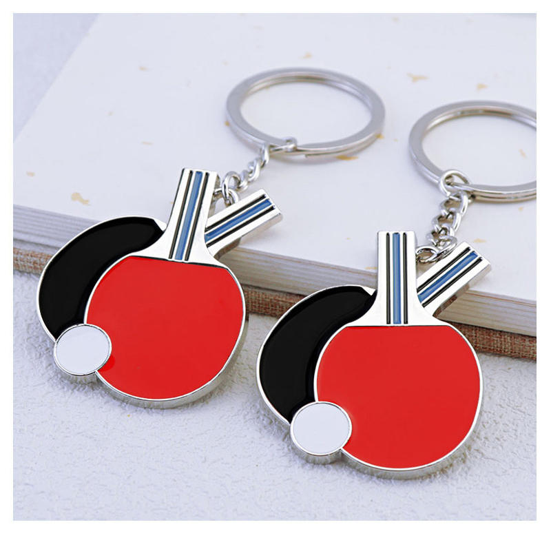 Creative Table Tennis Keychain - Table Tennis Keychain ulasan dan harga
