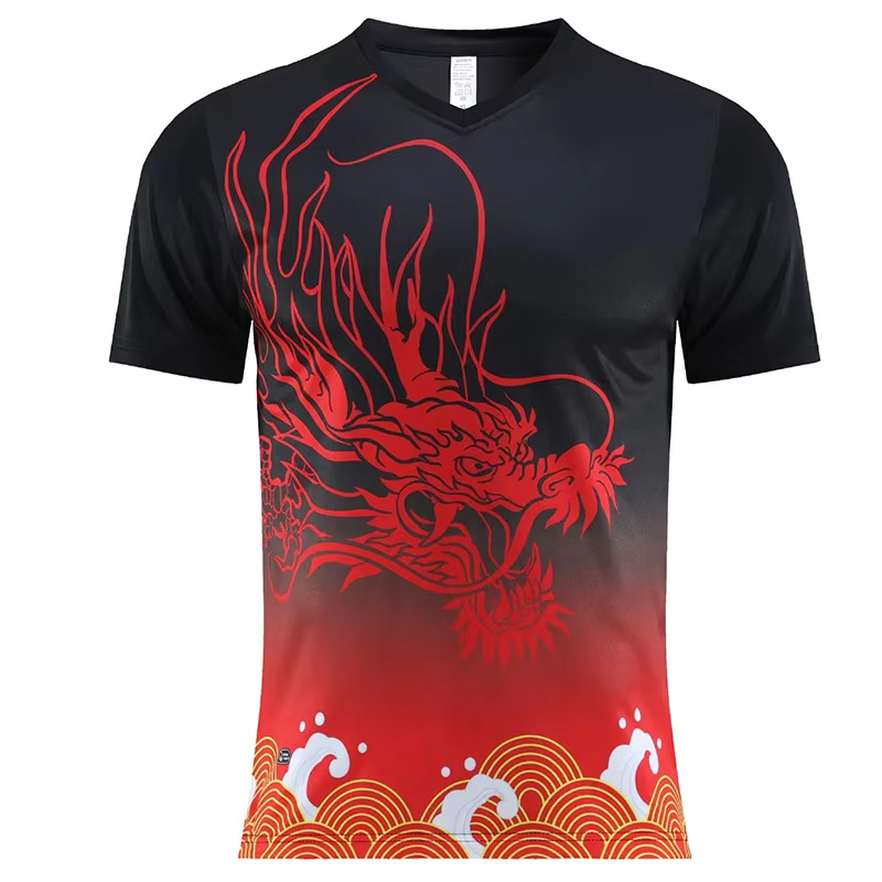 Team Table Tennis T Shirt Men  - Table Tennis Jersey Butterfly ulasan dan harga