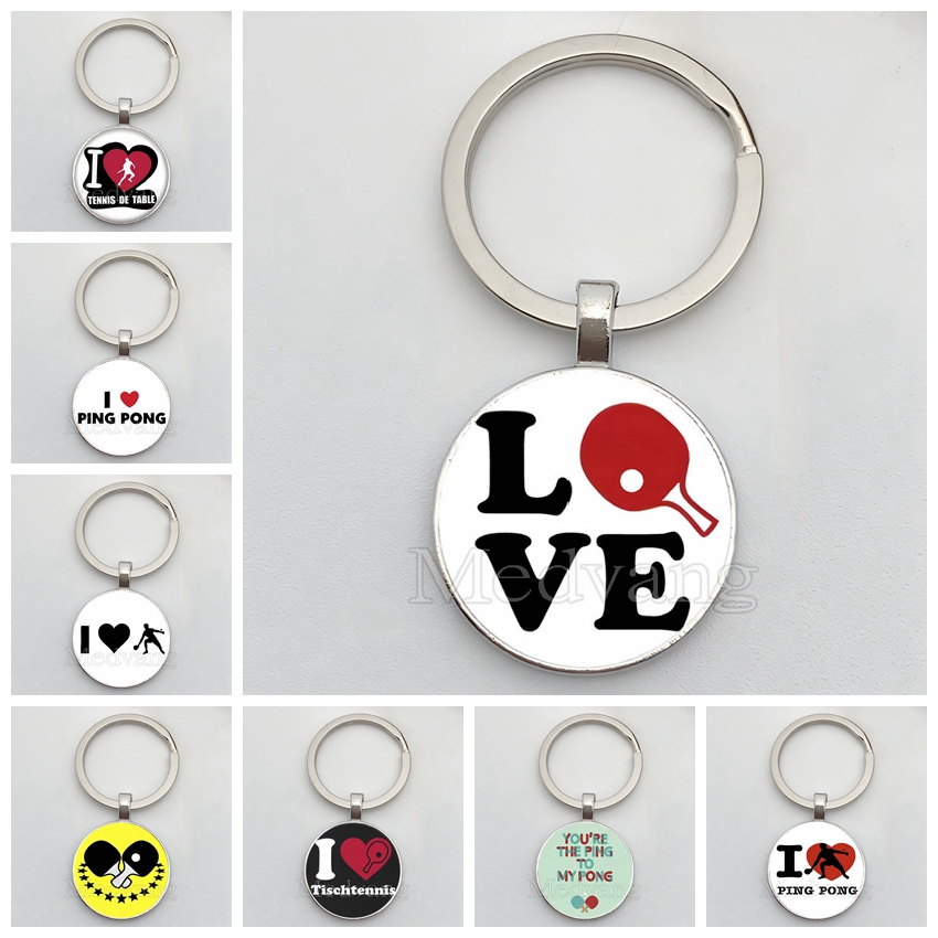 Ping Pong Keychain Table Tenni - Table Tennis Keychain ulasan dan harga