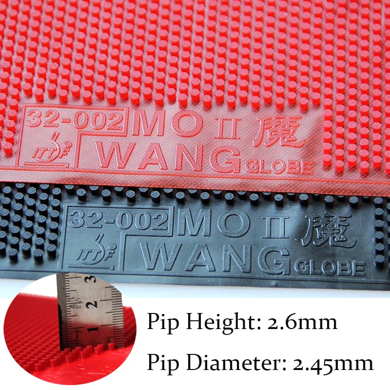 MO Wang 3 Table Tennis Rubber  - Table Tennis Height ulasan dan harga