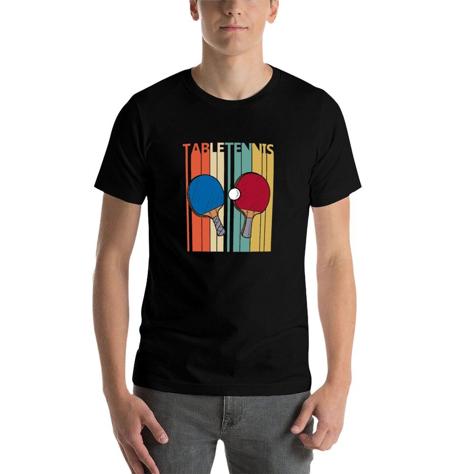 Vintage Table Tennis T-Shirt m - Table Tennis Graphics ulasan dan harga