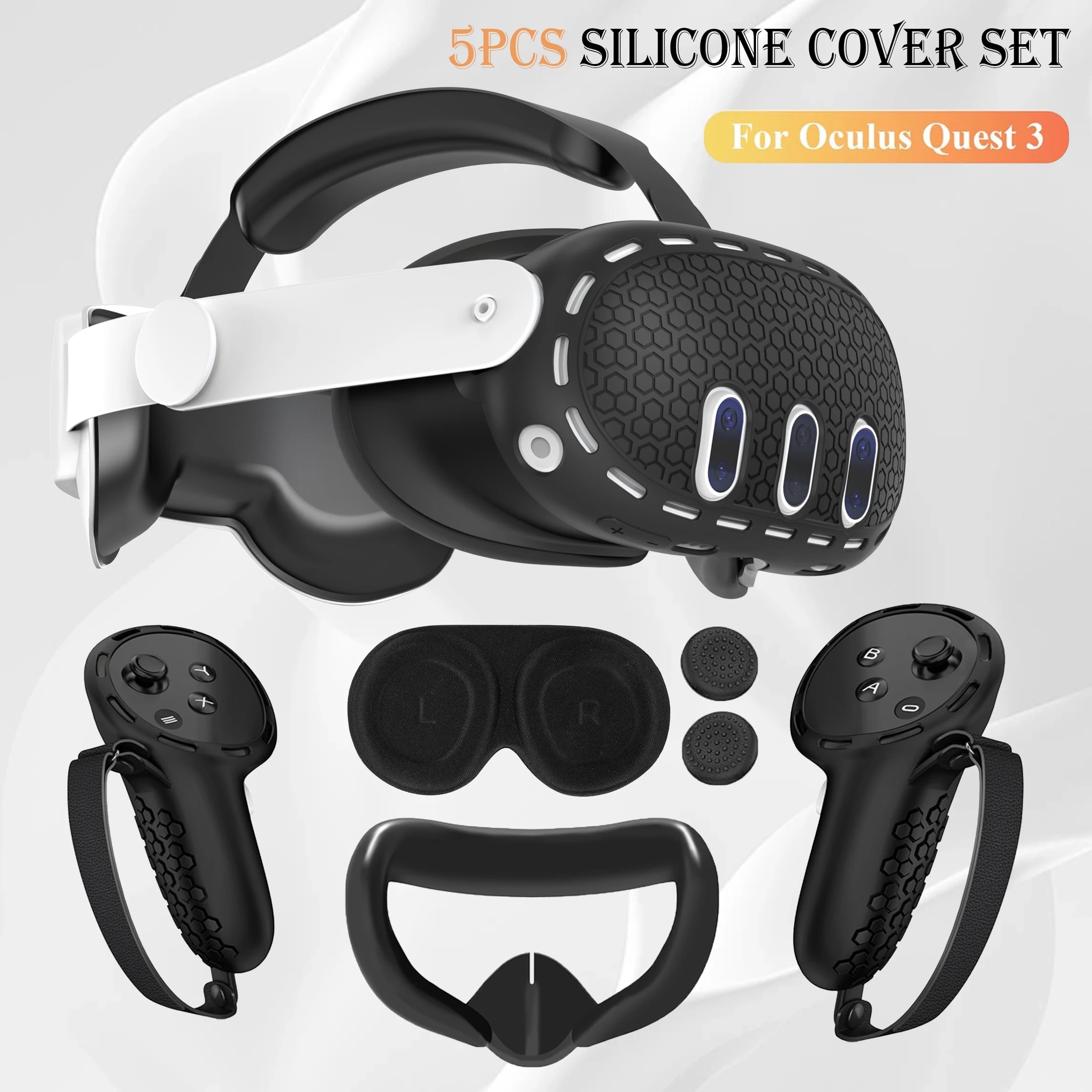Silicone Cover Set for Oculus/ - Table Tennis Vr ulasan dan harga