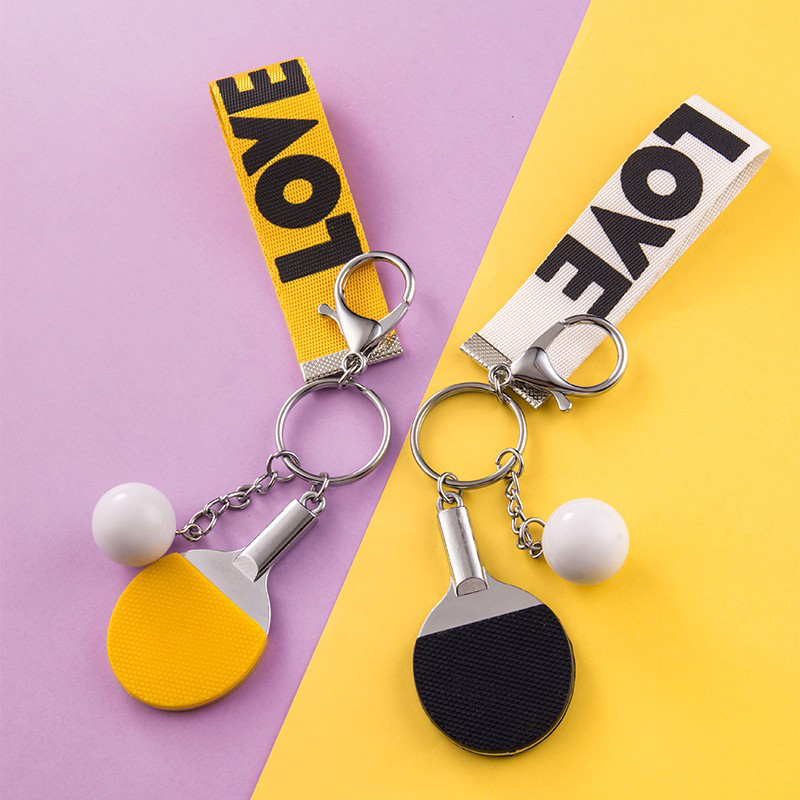 1pc Table Tennis Racket Key Ri - Table Tennis Keychain ulasan dan harga