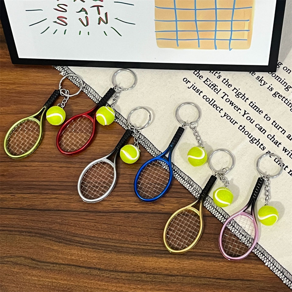 Mini Sports Racket Keychain Te - Table Tennis Keychain ulasan dan harga