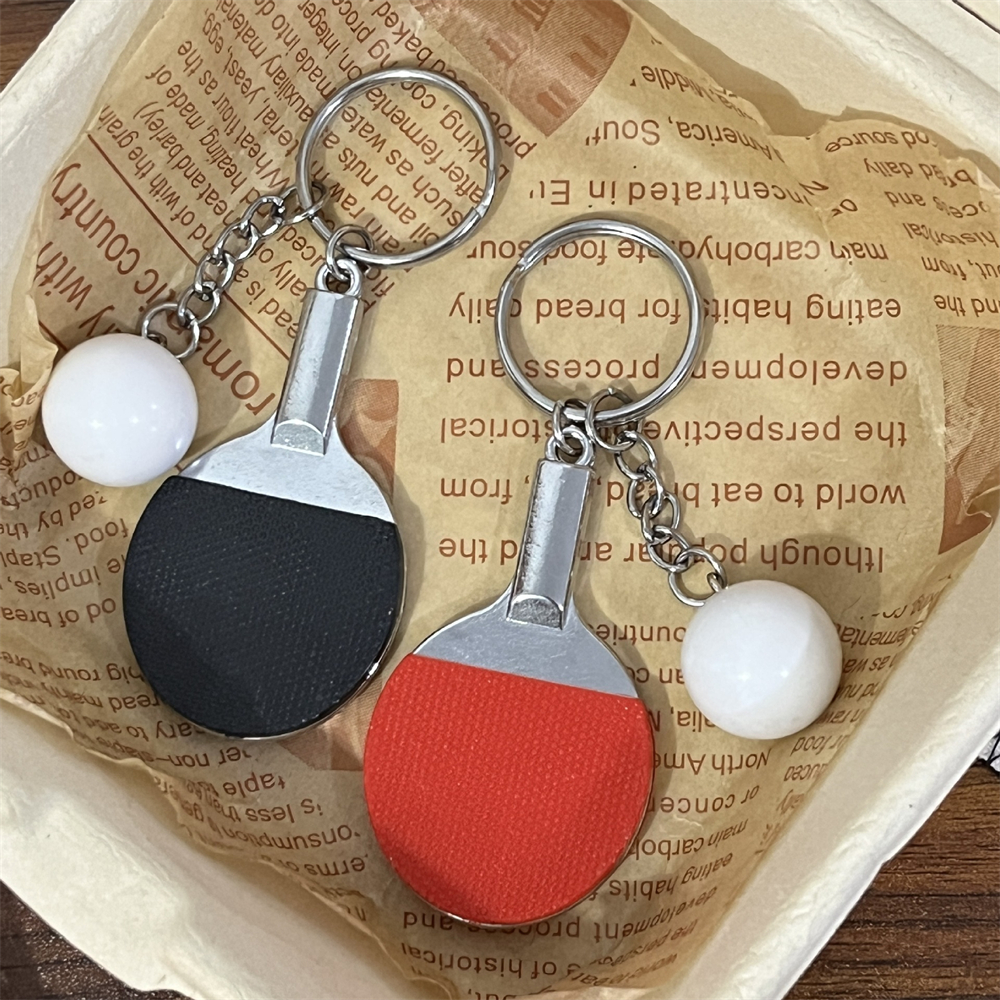 Mini Sports Racket Keychain Te - Table Tennis Keychain ulasan dan harga