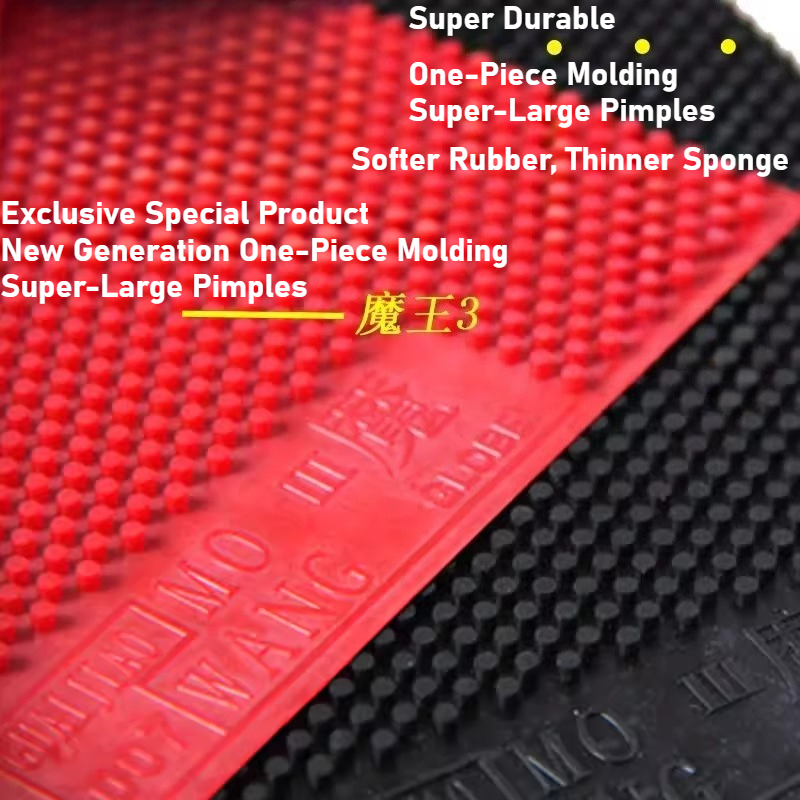 OX Table Tennis Rubber Long Pi - Table Tennis Height ulasan dan harga