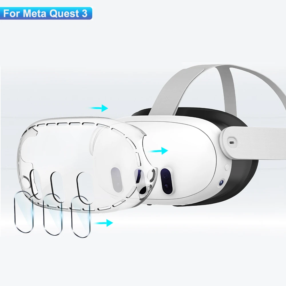 Transparent Shell Case For Met - Table Tennis Vr ulasan dan harga
